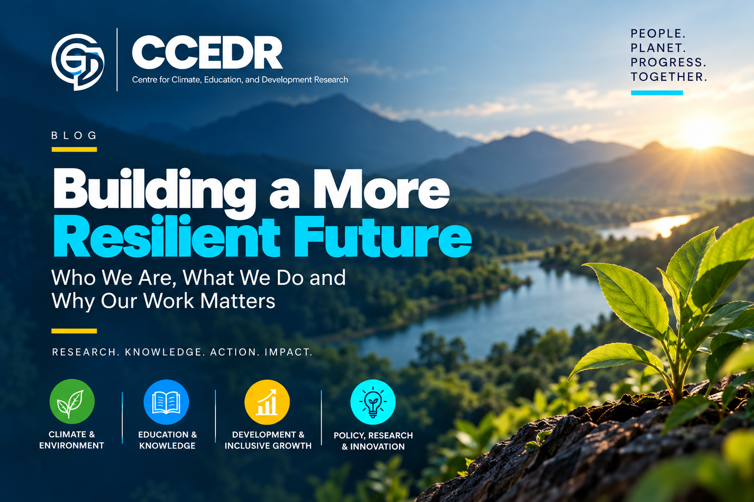 CCEDR research for climate resilience and sustainable development